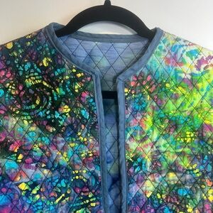 Colorful Quilted Jacket